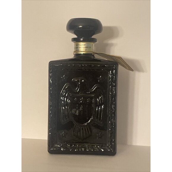 JW Dant Whiskey Decanter Alamo Vintage Americana 1969 EMPTY BOTTLE Read Descrip. - Picture 4 of 9